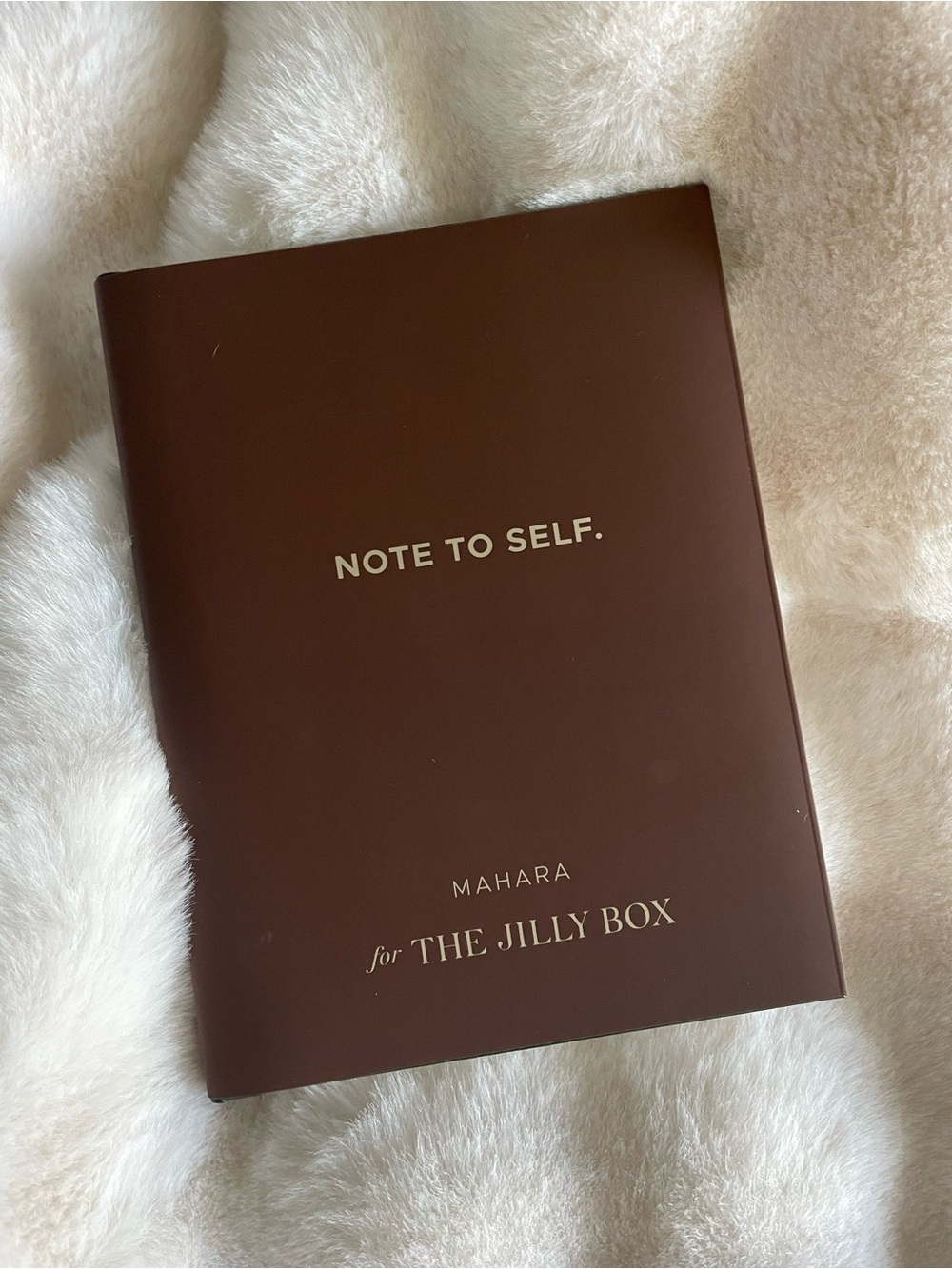 Jilly/Heritage Box - MAHARA MINDFULNESS Note to Self Journal